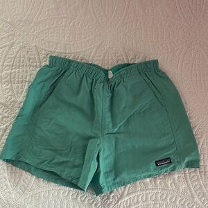 Patagonia women's Teal Athletic Shorts